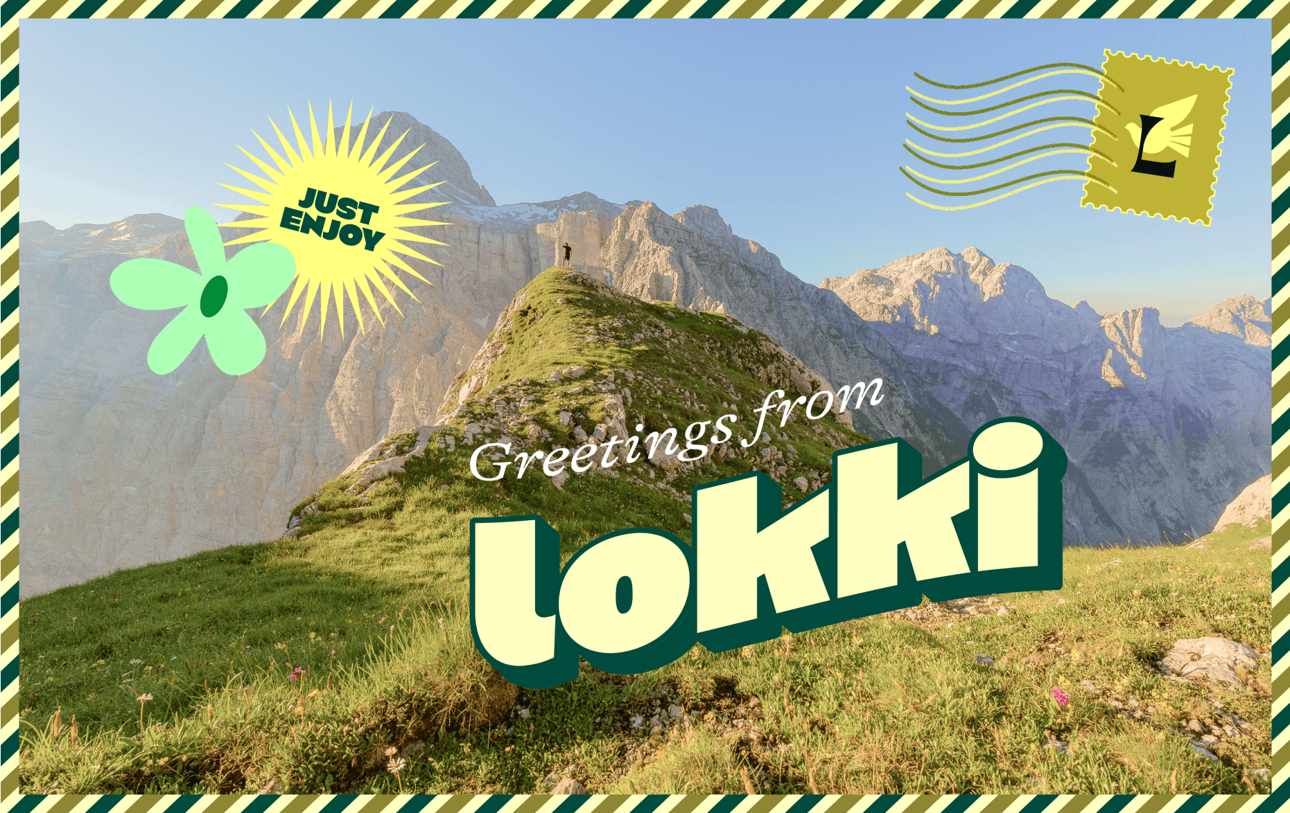 lokki postal card